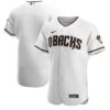 Men's Arizona Diamondbacks Nike White/Crimson Home Authentic Team Jersey