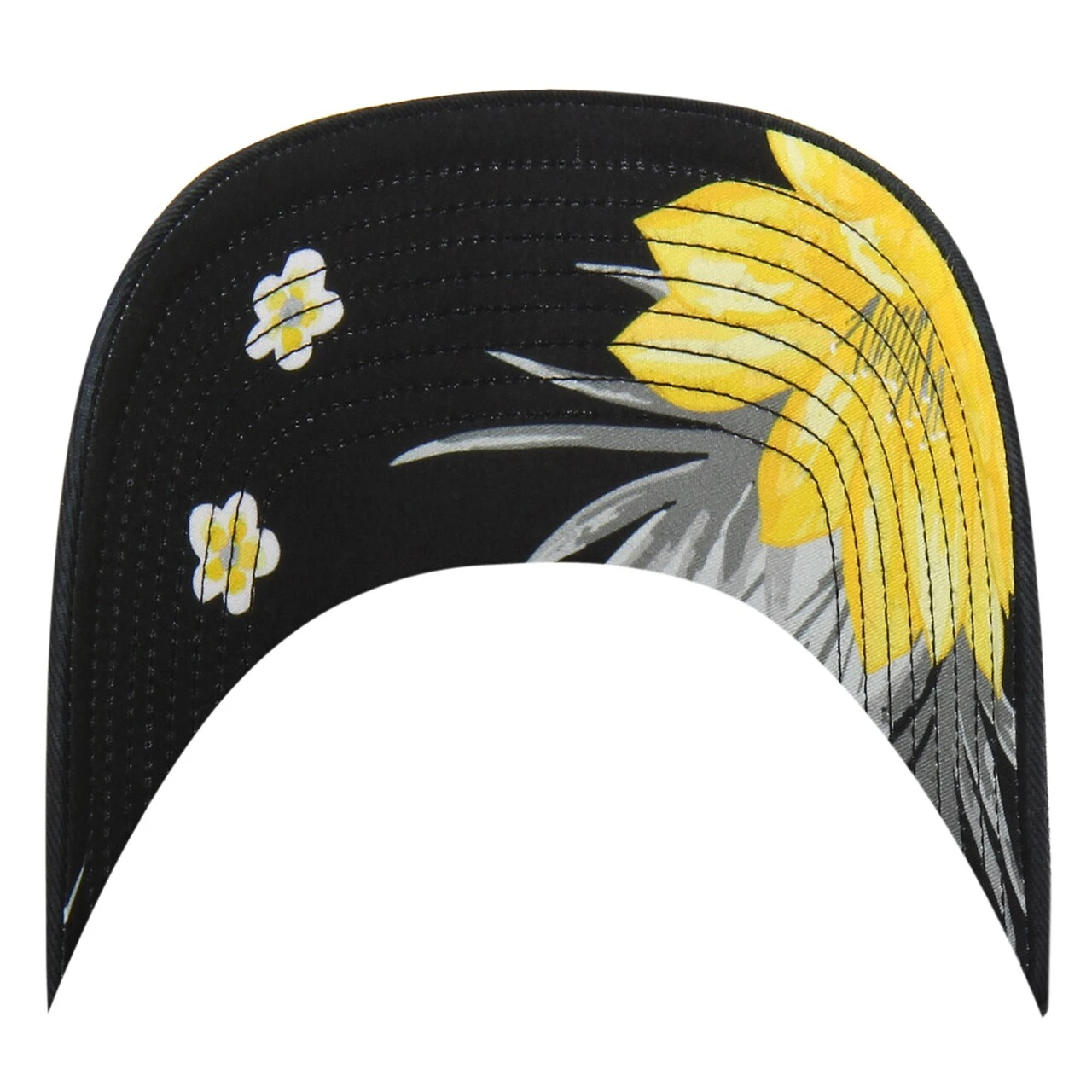 Men's Pittsburgh Pirates '47 Black Dark Tropic Clean Up Adjustable Hat - Image 3