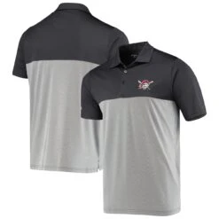 Men's Pittsburgh Pirates Antigua Charcoal Venture Polo