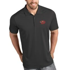 Men's Arizona Diamondbacks Antigua Gray Tribute Polo