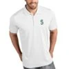 Men's Seattle Mariners Antigua White Tribute Polo