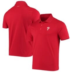 Men's Philadelphia Phillies CBUK By Cutter & Buck Red Fairwood Polo