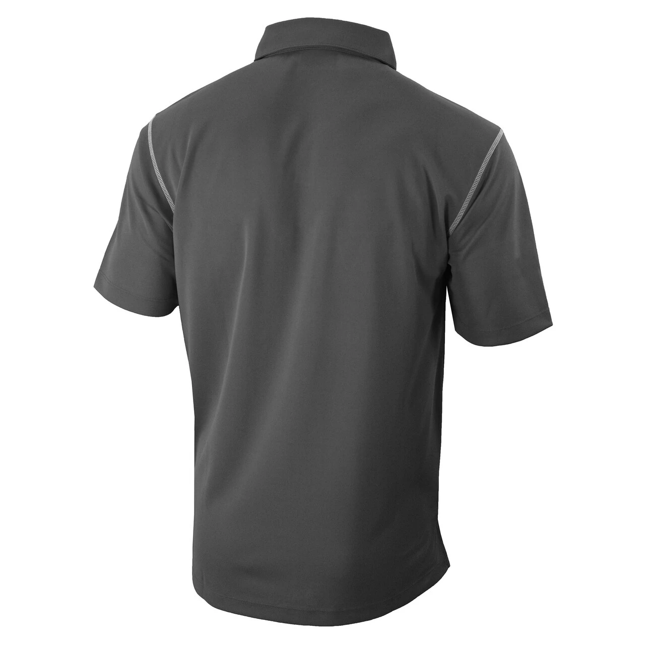 Men's Seattle Mariners Columbia Charcoal Omni-Wick Shotgun Polo - Image 3