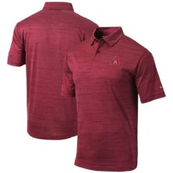 Men's Arizona Diamondbacks Columbia Red Set Omni-Wick Polo