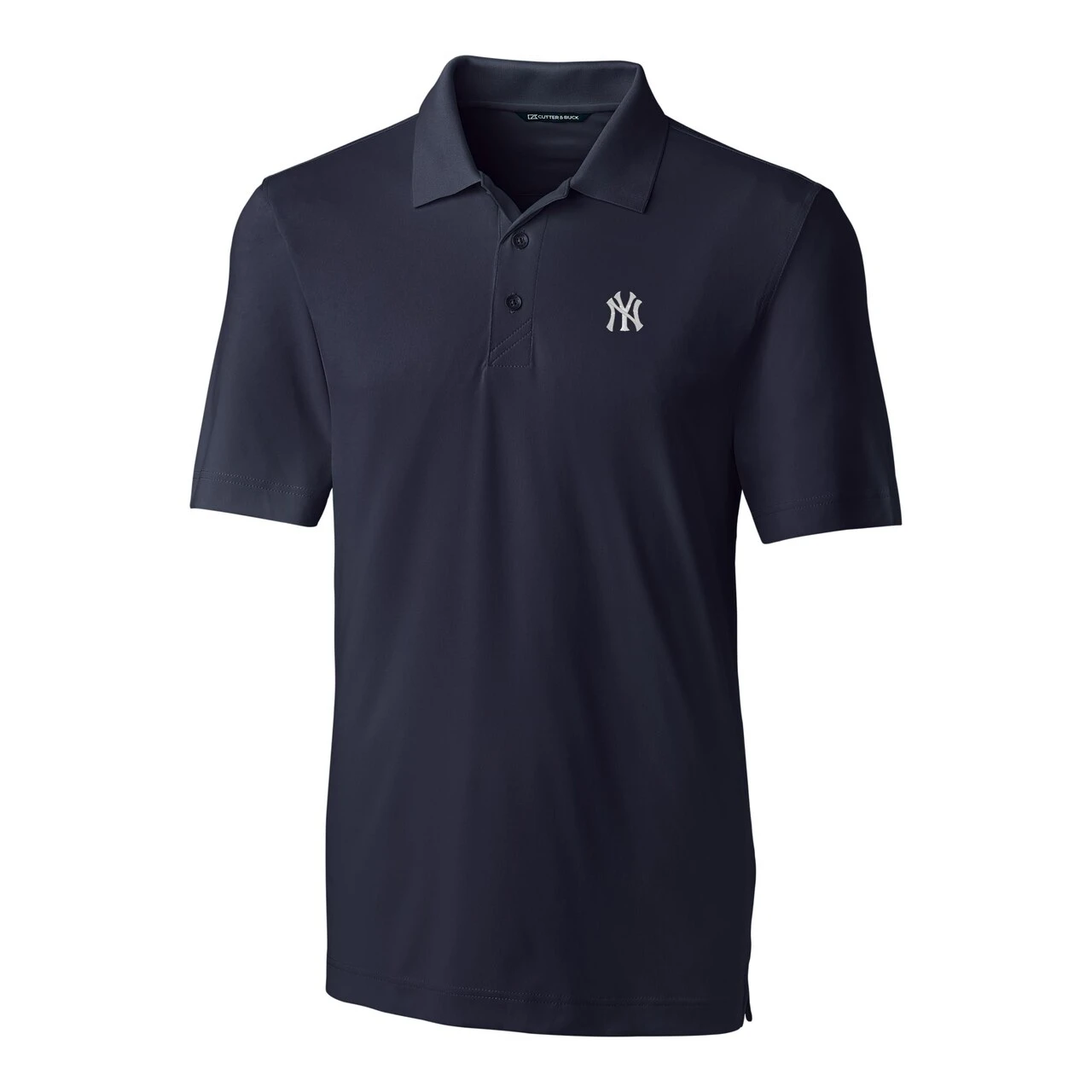 Men's New York Yankees Cutter & Buck Navy Forge Stretch Polo - Image 2