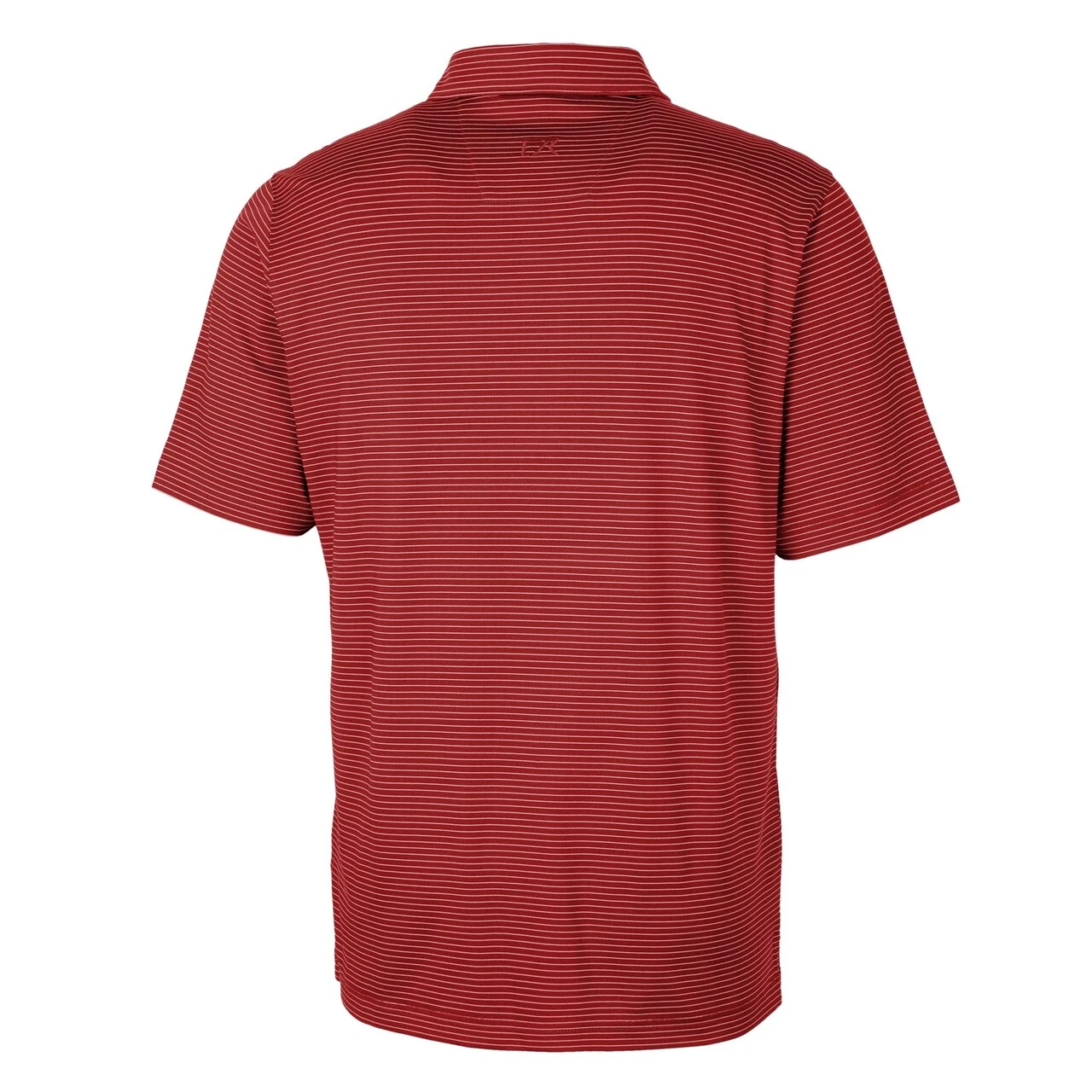 Men's Arizona Diamondbacks Cutter & Buck Red Forge Pencil Stripe Stretch Polo - Image 3