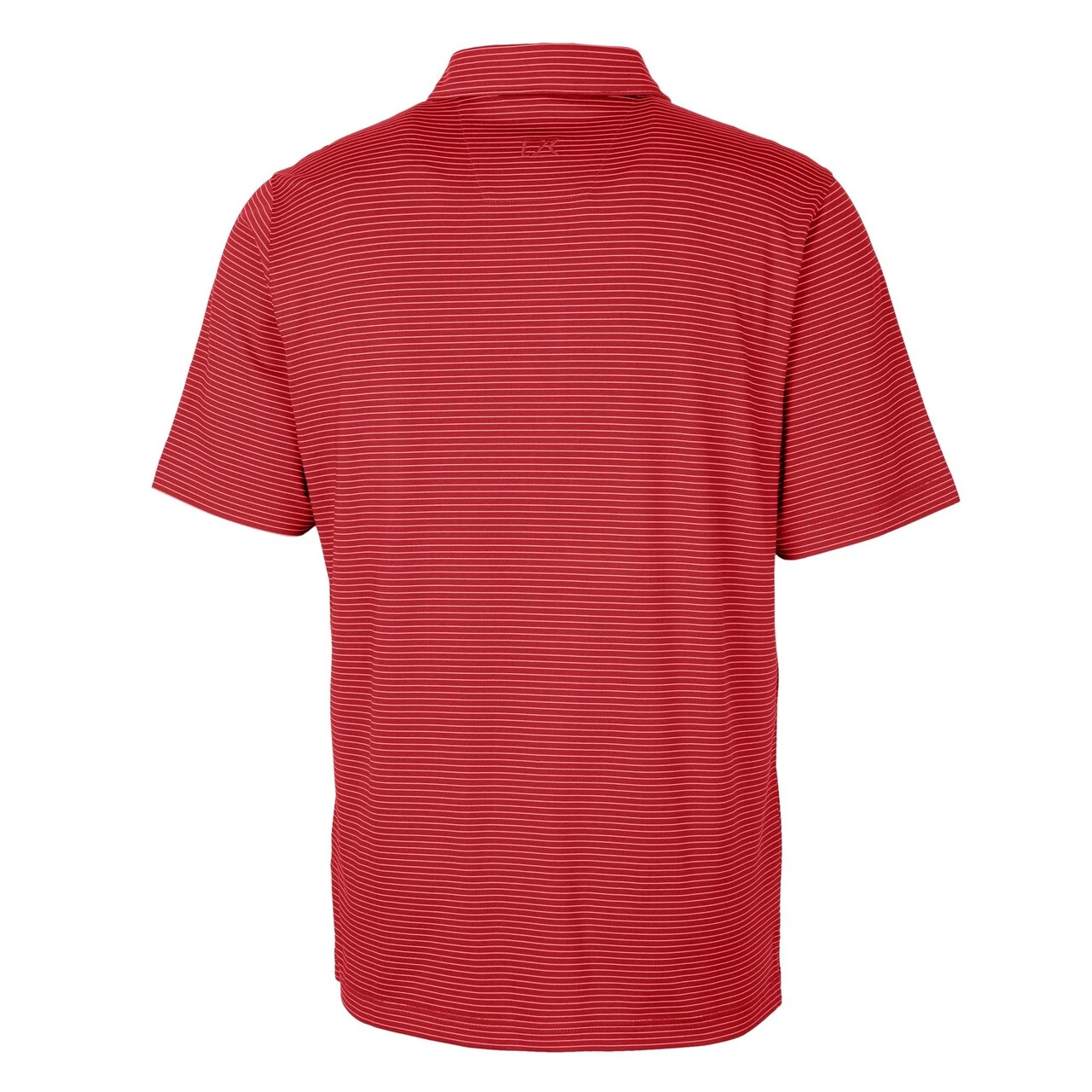 Men's Philadelphia Phillies Cutter & Buck Red Forge Pencil Stripe Stretch Polo - Image 3