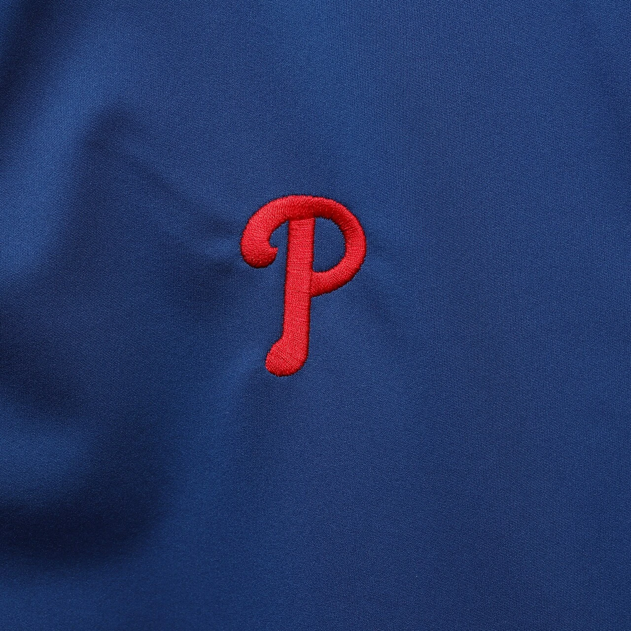 Men's Philadelphia Phillies Cutter & Buck Royal Navigate WeatherTec Full-Zip Jacket - Image 4