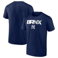 Men's New York Yankees Fanatics Branded Navy Hometown BRNX T-Shirt