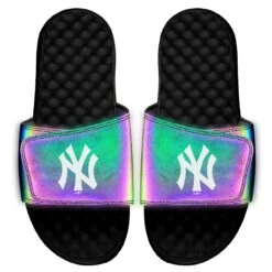 Men's New York Yankees ISlide Black M3 Reflective Slide Sandals