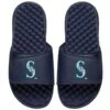 Men's Seattle Mariners ISlide Navy Alternate Logo Slide Sandals