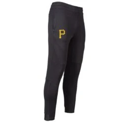 Men's Pittsburgh Pirates Levelwear Black Tempo Sweatpants