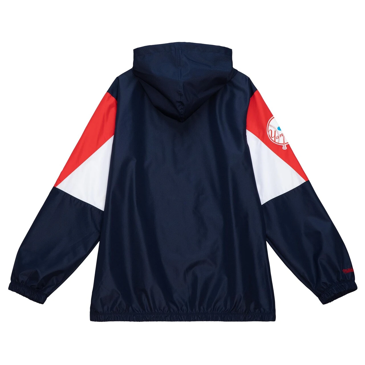 Men's New York Yankees Mitchell & Ness Navy Throw It Back Full-Zip Windbreaker Jacket - Image 3