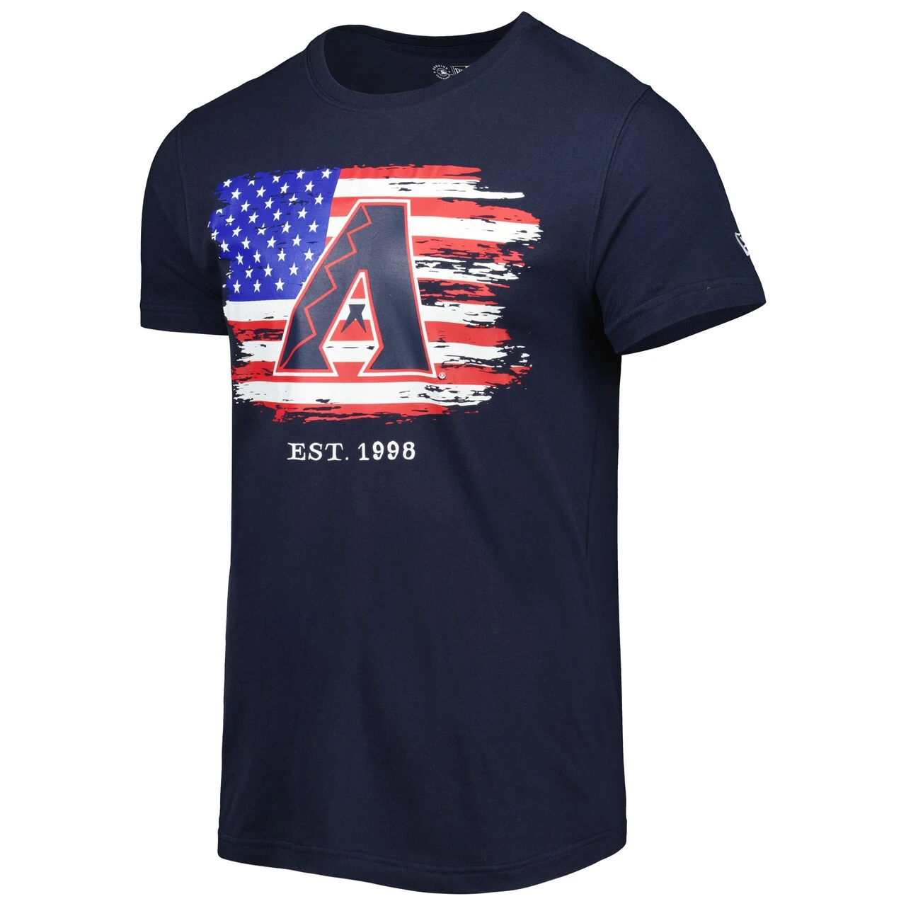 Men's Arizona Diamondbacks New Era Navy 4th Of July Jersey T-Shirt - Image 2