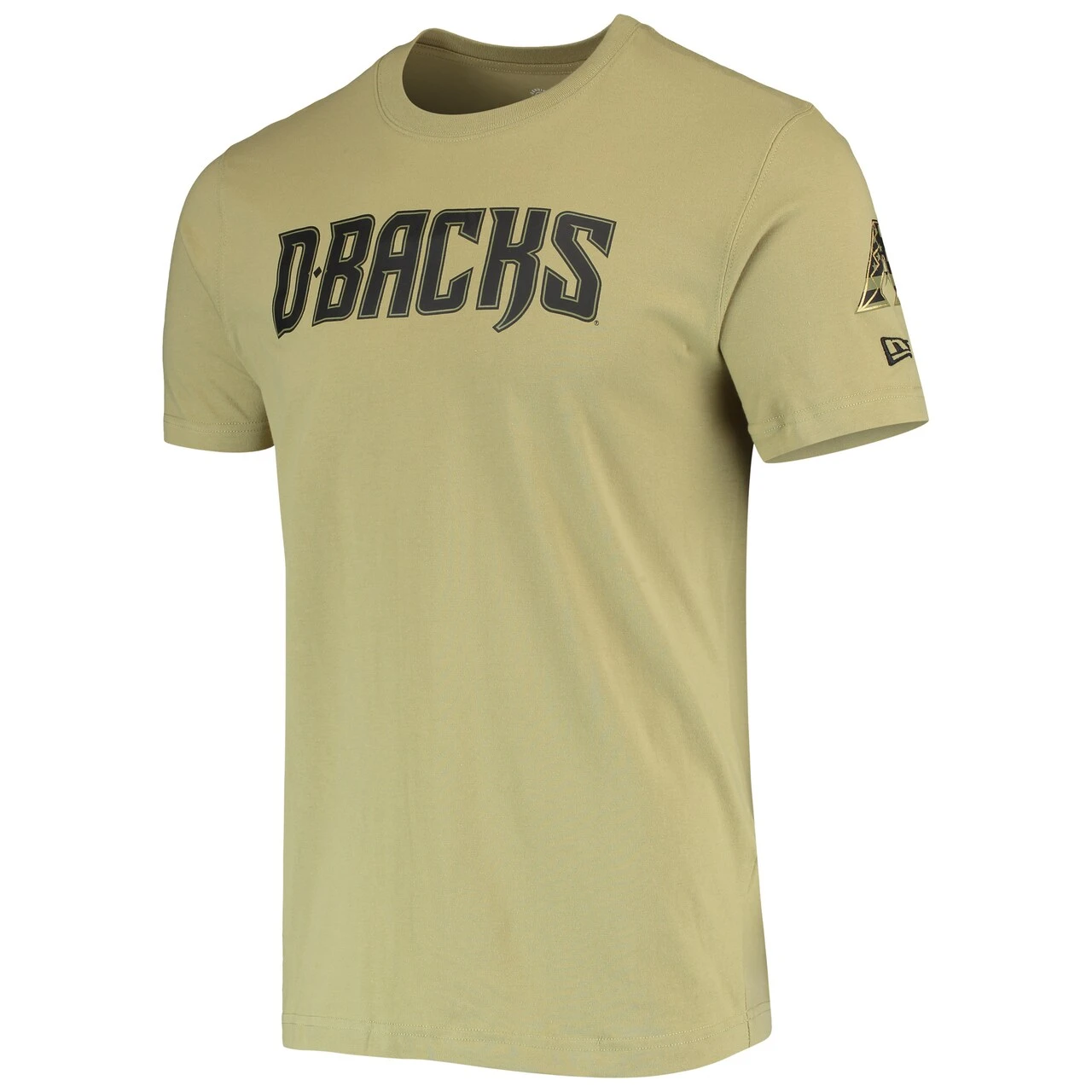 Men's Arizona Diamondbacks New Era Olive Brushed Armed Forces T-Shirt - Image 2