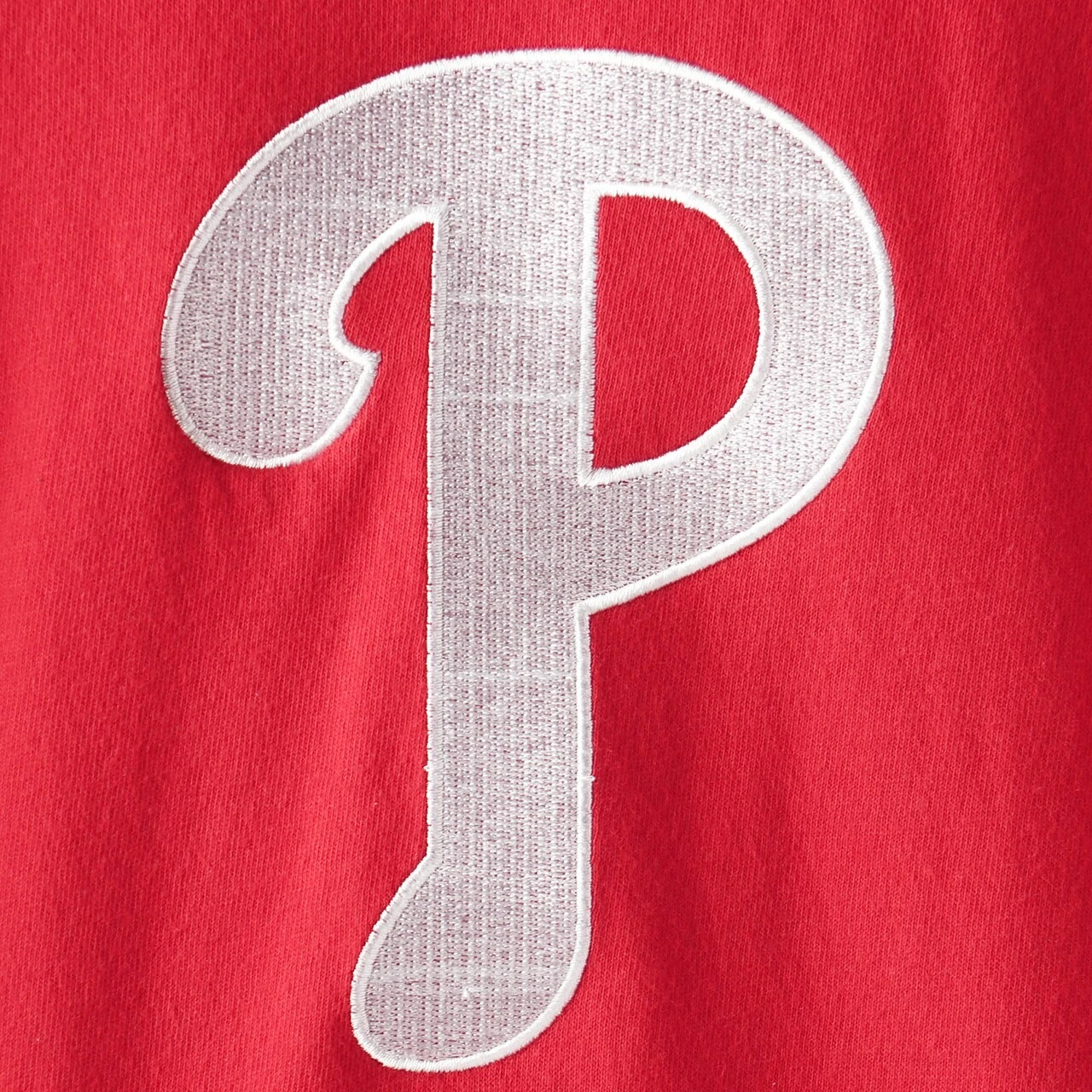 Men's Philadelphia Phillies New Era Red Long Sleeve T-Shirt - Image 4