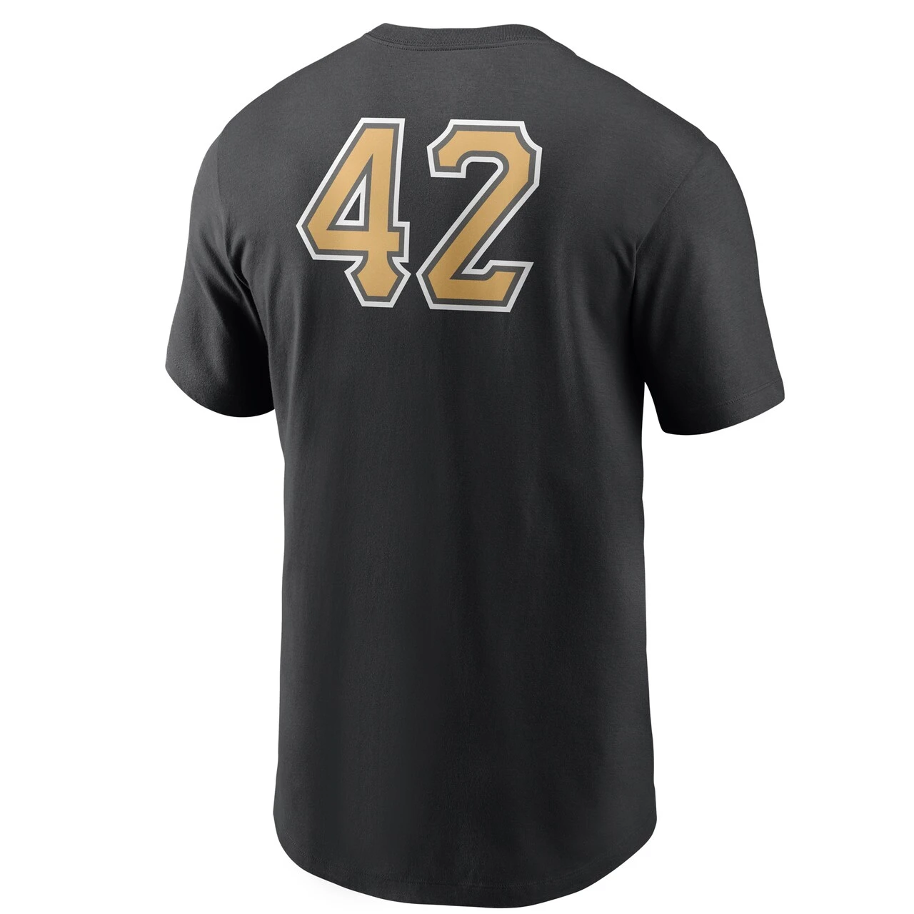 Men's Pittsburgh Pirates Nike Black Jackie Robinson Day Team 42 T-Shirt - Image 3