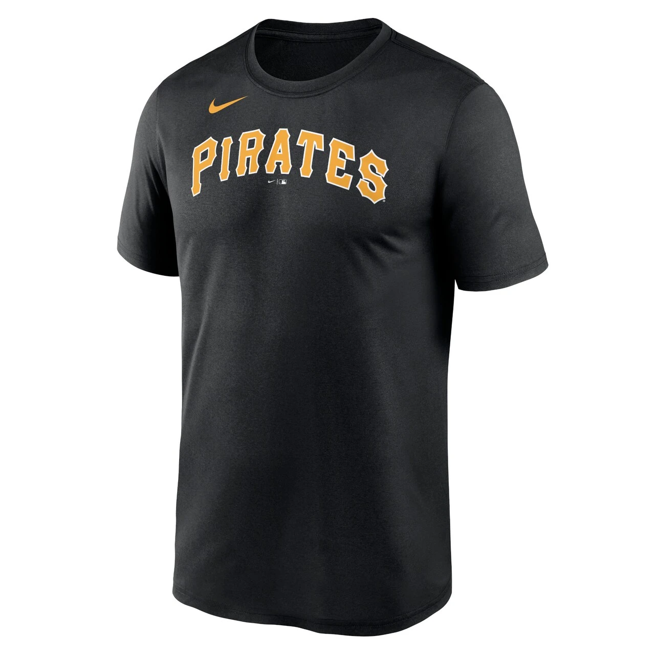 Men's Pittsburgh Pirates Nike Black New Legend Wordmark T-Shirt - Image 2