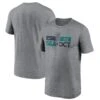 Men's Seattle Mariners Nike Heather Charcoal 2022 Postseason T-Shirt