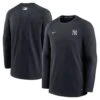 Men's New York Yankees Nike Navy Authentic Collection Logo Performance Long Sleeve T-Shirt