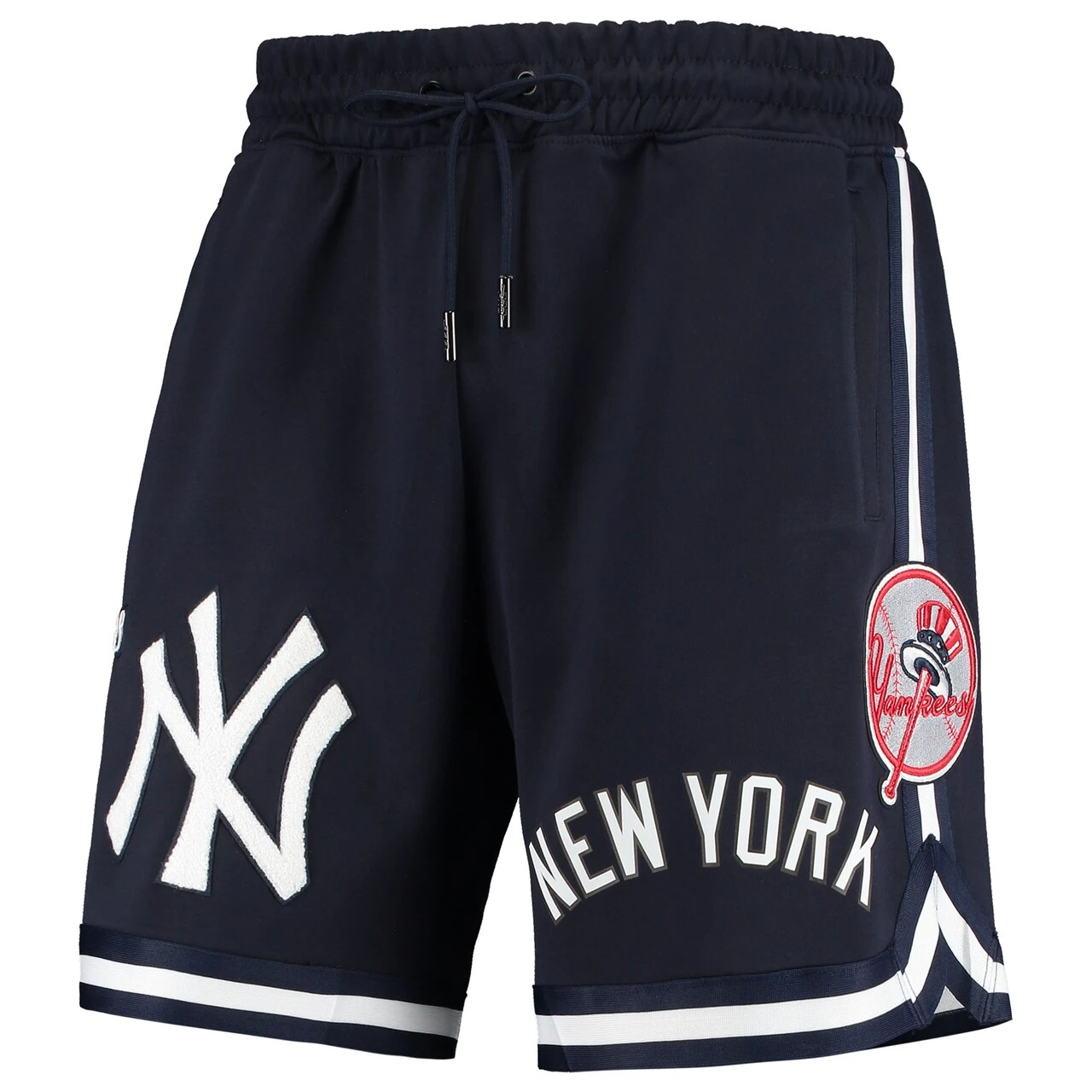 Men's New York Yankees Pro Standard Navy Team Shorts - Image 2