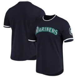 Men's Seattle Mariners Pro Standard Navy Team T-Shirt