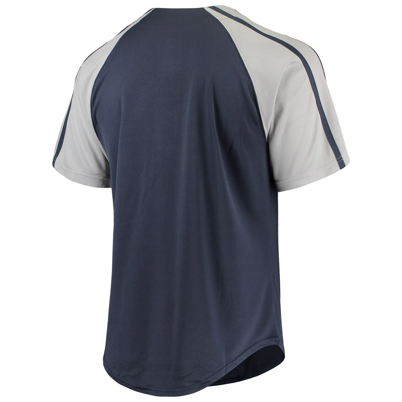 Men's New York Yankees Stitches Navy Button-Down Raglan Replica Jersey - Image 3